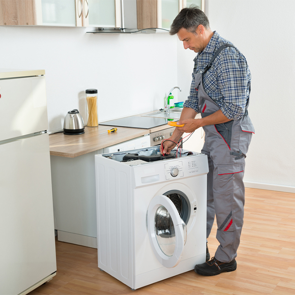 can you walk me through the steps of troubleshooting my washer issue in Kenmore WA